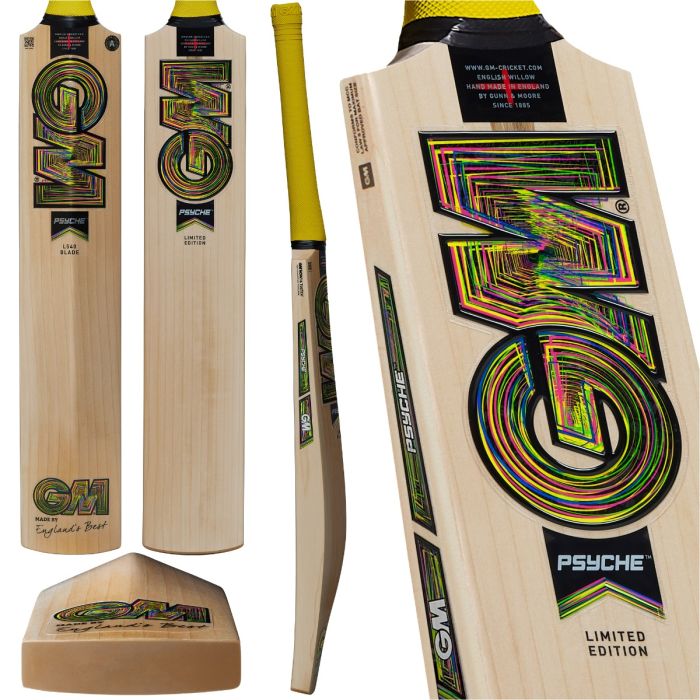 2026 Gunn and Moore Psyche DXM 404 Cricket Bat main product photo