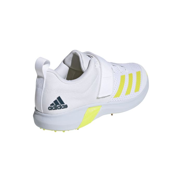 2023 Adidas Adipower Vector Cricket Shoes Acid Yellow