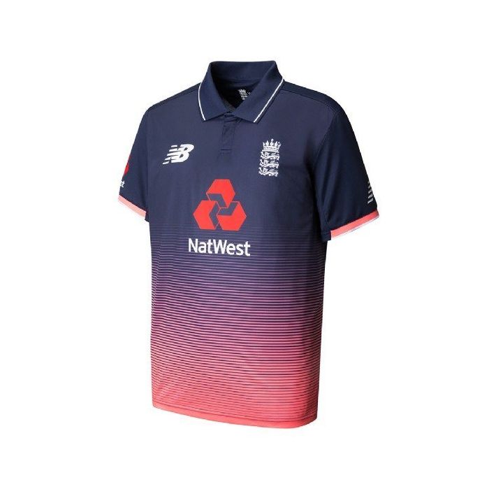 2017 New Balance England Replica Junior ODI Cricket Shirt