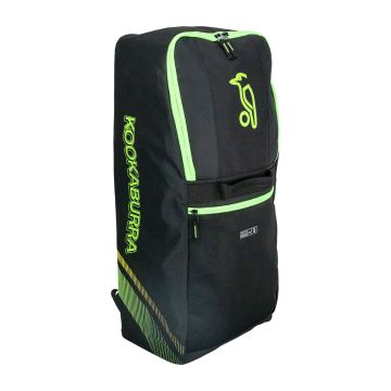 2025 Kookaburra D6500 Duffle Cricket Bag - Black/Green