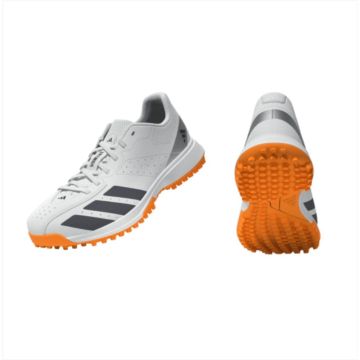 Adidas Howzat White Rubber Cricket Shoes (2026)