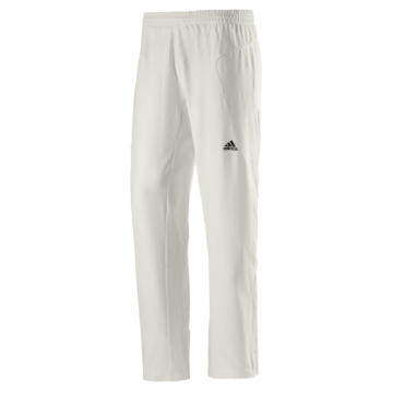 Men CRICKET TAPER FIT TRACKPANTS TP 500 BLACK