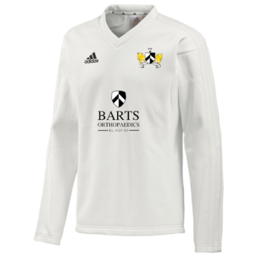 Barts and The London CC Adidas Elite Long Sleeve Sweater