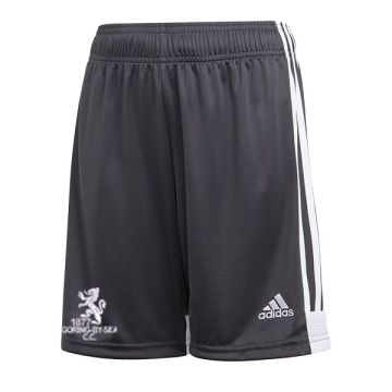Goring By The Sea CC Adidas Black Training Shorts
