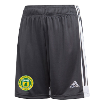 Meanwood CC Adidas Black Junior Training Shorts