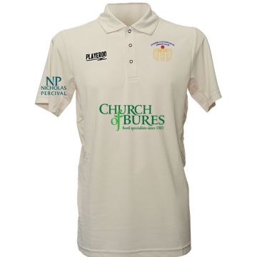 Chappel Wakes and Colne CC Playeroo Junior Short Sleeve Playing Shirt