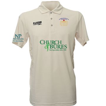 Chappel Wakes and Colne CC Playeroo Short Sleeve Playing Shirt