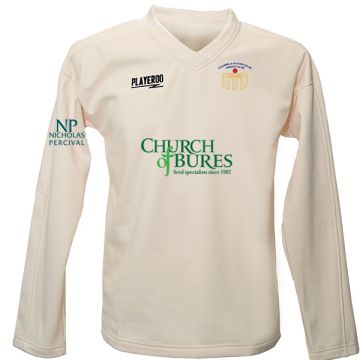 Chappel Wakes and Colne CC Playeroo Long Sleeve Sweater