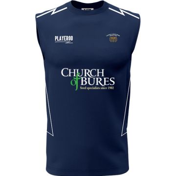 Chappel Wakes and Colne CC Playeroo Navy Training Vest