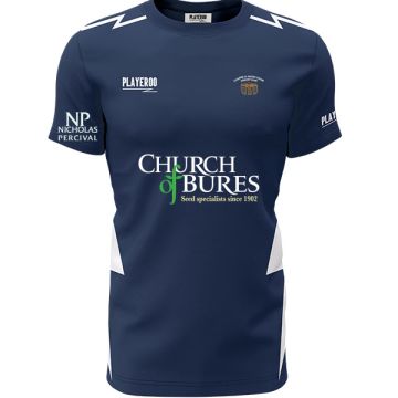 Chappel Wakes and Colne CC Playeroo Navy Training Jersey