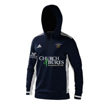 Chappel Wakes and Colne CC Adidas Navy Junior Hoody
