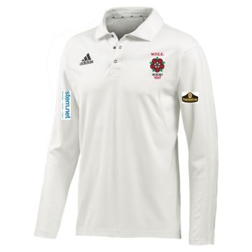 West Tanfield CC Adidas Elite L/S Playing Shirt