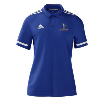 Saltburn CC Adidas Royal Blue Polo