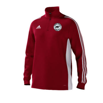 Hooton Pagnell CC Adidas Red Training Top