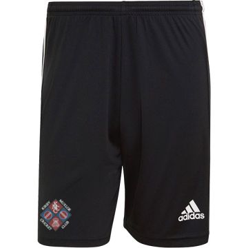 Kirby Muxloe CC Adidas Black Training Shorts