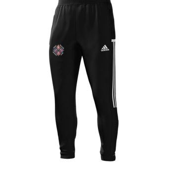 Kirby Muxloe CC Adidas Black Junior Training Pants