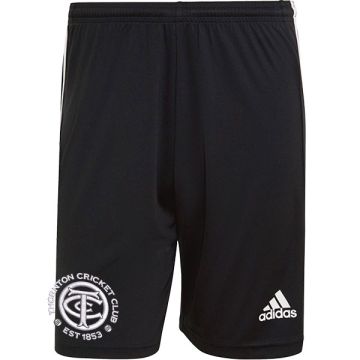 Thornton CC Adidas Black Training Shorts