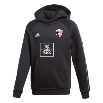 Rosaneri CC Adidas Black Junior Fleece Hoody (with sponsor)
