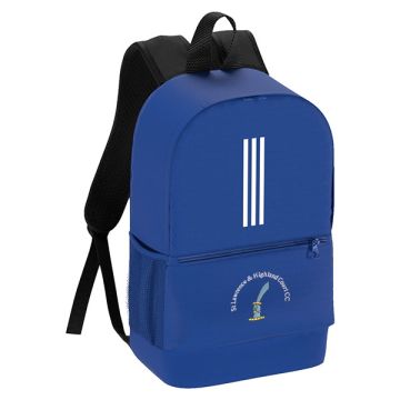 St Lawrence and Highland Court CC Blue Training Backpack