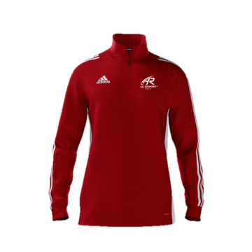 All Rounder Golf Adidas Red Zip Training Top