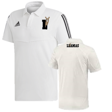 Reigate Priory CC SUPPORTERS Adidas White Polo