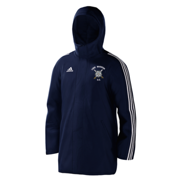 Long Marston CC Navy Adidas Stadium Jacket