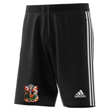 Cardiff CC Adidas Black Junior Training Shorts