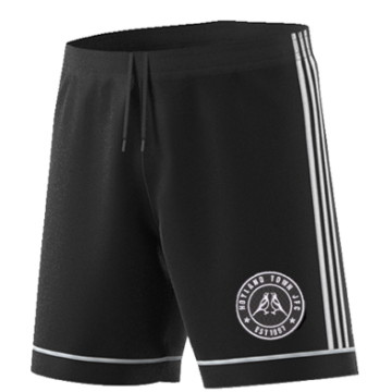 Hoyland Magpies Junior FC U10s Adidas Black Junior Training Shorts