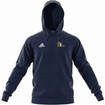 Mark Lawson Cricket Academy Adidas Navy Junior Fleece Hoody