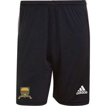 Port Sunlight CC Adidas Black Training Shorts
