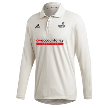 Beckington CC Adidas Elite Long Sleeve Shirt