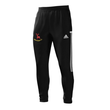 Hertford CC Adidas Black Training Pants