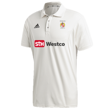 Westleigh CC Adidas Elite Junior Short Sleeve Shirt