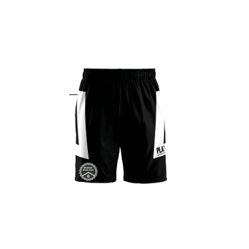 Bloxham Black Caps Playeroo Black Training Shorts
