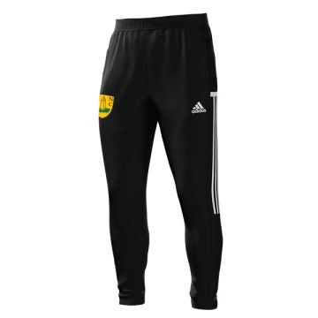 North Nibley CC Adidas Black Training Pants