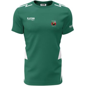 Undy and Magor CC Playeroo Green Training Jersey