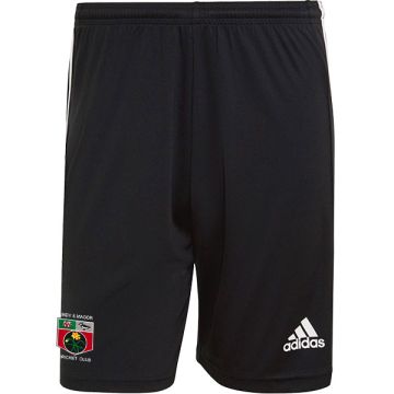 Undy and Magor CC Adidas Black Junior Training Shorts