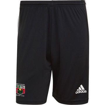 Undy and Magor CC Adidas Black Training Shorts
