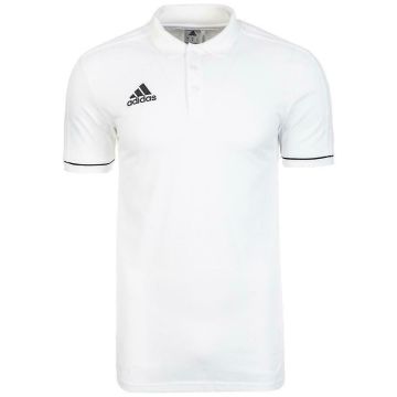 Adidas Tiro 17 Core Polo Shirt - White