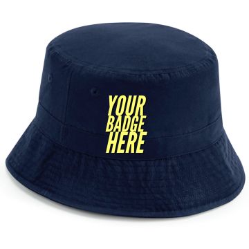 Bucket Hat with club badge - Navy