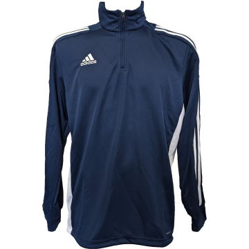 Adidas Navy Zip Training Top