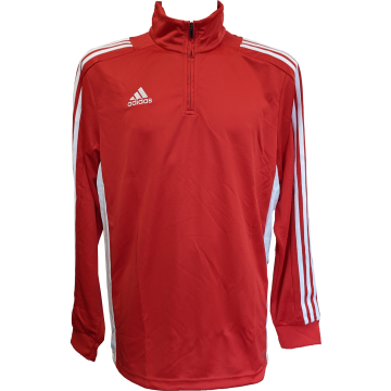 Adidas Red Zip Training Top