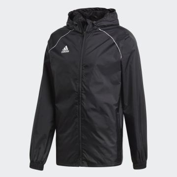Adidas Core 18 Black Rain Jacket
