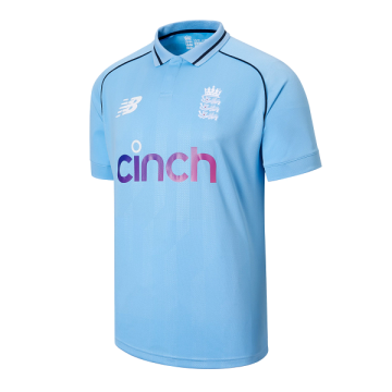 2021 New Balance England ODI Replica Junior Cricket Shirt
