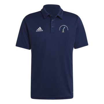 St Lawrence and Highland Court CC Entrada 22 Junior Navy Polo  
