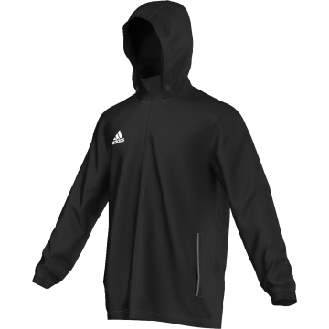 Sowerby United FC Adidas Black Rain Jacket