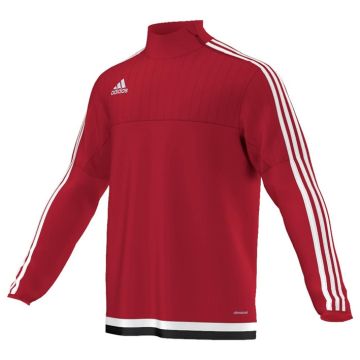 Adidas Tiro 15 Red Training Zip Top