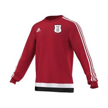 Featherstone Town CC Adidas Red Sweat Top