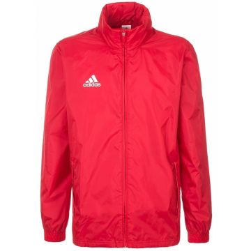 Adidas CoreF Red Junior Rain Jacket