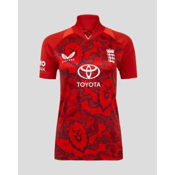 2025 Castore ECB England Replica T20 Junior Cricket Shirt